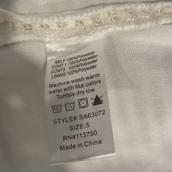 💕SOLD💕Francesca’s white skirt (Miami) - Picture 3 of 6